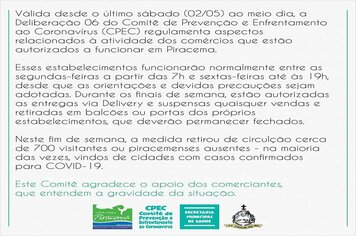 Foto - ORIENTAÇÕES DIVERSAS NO COMBATE AO COVID-19